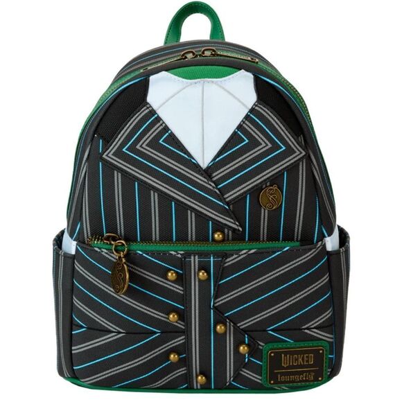 Loungefly Wicked Elphaba Shiz University Uniform Cosplay Mini Backpack - Picture 1 of 7